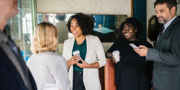 questions ask - women talking at a get-together