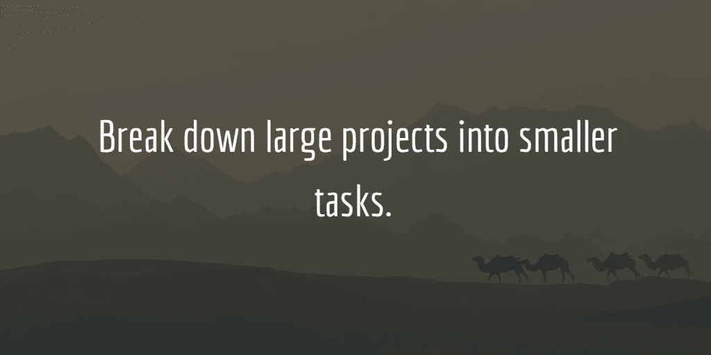 eat that frog small break down