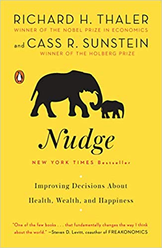 Top 5 Decision Making Books - Nudge book cover