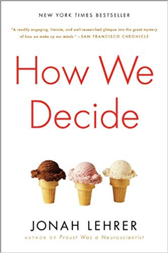 Top 5 Decision Making Books - How We Decide cover