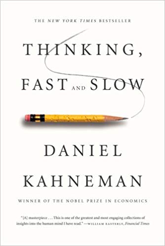 Top 5 Decision Making Books - Thinking Fast and Slow cover