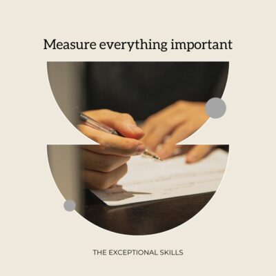 Ways to Improve Work Performance - Measure everything important