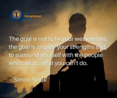 Common leadership mistakes - The goal is not to fix your weaknesses, the goal is amplify your strengths.