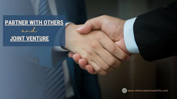 Leadership in turbulent times - Partner with others and joint venture