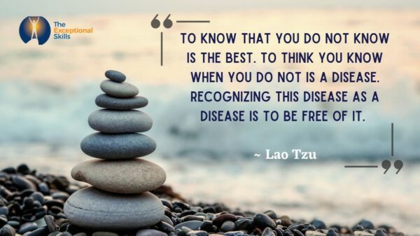 Weak Leadership - To know that you do not know is the best