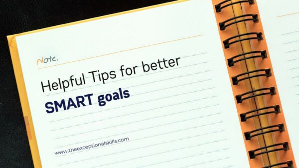 Helpful Tips for better SMART goals.